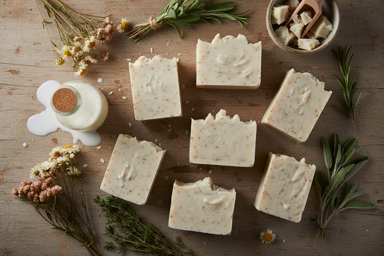 3 Proven Skin Benefits of Raw Milk Soap (From a California Homestead)
