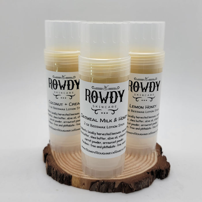 Beeswax Lotion Sticks