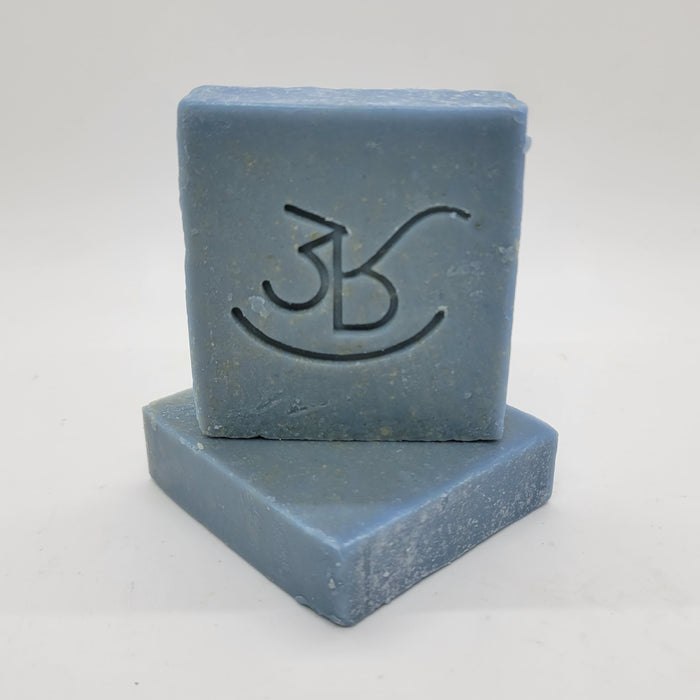 Blueberry goat milk soap